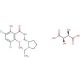 S(−)-Raclopride (+)-tartrate salt (CAS 98185-20-7) - chemical structure image