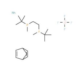 (S,S)-1,2-Bis[(tert-butyl)methylphosphino]ethane[eta-(2,5-norbornadiene)]rhodium(I) Tetrafluoroborate (CAS 203000-59-3) - che