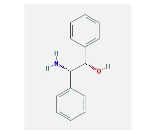 (S,S)-(−)-2-Amino-1,2-diphenylethanol (CAS 23190-17-2) - chemical structure image