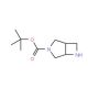 (S,S)-3-Boc-3,6-Diazabicyclo[3.2.0]heptane (CAS 956276-42-9) - chemical structure image