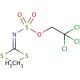 S,S-Dimethyl N-(2,2,2-trichloroethoxysulfonyl)carbonimidodithionate (CAS 882739-46-0) - chemical structure image