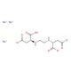 (S,S)-Ethylenediamine-N,N'-disuccinic acid trisodium salt solution 的分子结构, CAS编号: 178949-82-1 (S,S)-Ethylenediamine-N,N′-disuccinic acid trisodium salt solution (CAS 178949-82-1) - chemical structure image