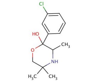 (S,S)-Hydroxy Bupropion (CAS 192374-14-4&#0;) - chemical structure image