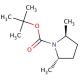 (S,S)-N-Boc-2,5-dimethylpyrrolidine (CAS 156038-84-5) - chemical structure image