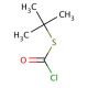 S-tert-Butyl chlorothioformate (CAS 13889-95-7) - chemical structure image