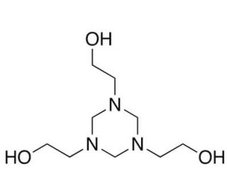 s-Triazine-1,3,5-triethanol (CAS 4719-04-4) - chemical structure image
