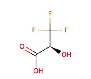 (S)-Trifluorolactic Acid (CAS 125995-00-8) - chemical structure image