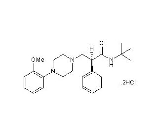 (S)-WAY 100135 dihydrochloride (CAS 149007-54-5) - chemical structure image