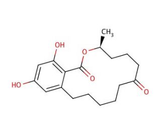 (S)-Zearalanone (CAS 5975-78-0) - chemical structure image