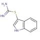 S[3-Indolyl]isothiuronium Iodide (CAS 26377-76-4) - chemical structure image