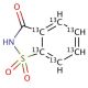 Saccharin-13C6 (CAS 1286479-01-3) - chemical structure image