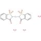 Saccharin hemicalcium salt (CAS 6381-91-5) - chemical structure image