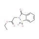 Saccharin N-(2-Acetic Acid Ethyl Ester)(Piroxicam Impurity E) (CAS 24683-20-3) - chemical structure image