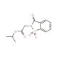 Saccharin N-(2-Acetic Acid Isopropyl Ester)(Piroxicam Impurity F) (CAS 76508-37-7) - chemical structure image