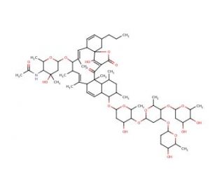 Saccharocarcin B (CAS 158475-33-3) - chemical structure image