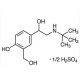 Salbutamol hemisulfate (CAS 51022-70-9) - chemical structure image