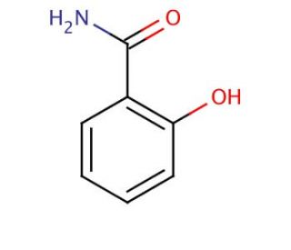 Salicylamide (CAS 65-45-2) - chemical structure image