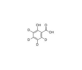Salicylic Acid-d4 (CAS 78646-17-0) - chemical structure image