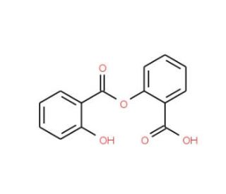 salicylsalicylic acid (CAS 552-94-3) - chemical structure image