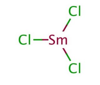 Samarium(III) chloride (CAS 10361-82-7) - chemical structure image