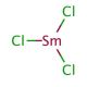 Samarium(III) chloride (CAS 10361-82-7) - chemical structure image