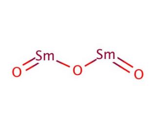 Samarium(III) oxide (CAS 12060-58-1) - chemical structure image