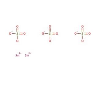 Samarium(III) sulfate (CAS 15123-65-6) - chemical structure image