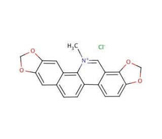 Sanguinarine chloride (CAS 5578-73-4) - chemical structure image