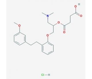 Sarpogrelate hydrochloride (CAS 135159-51-2) - chemical structure image