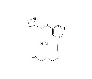 Sazetidine A dihydrochloride (CAS 820231-95-6) - chemical structure image