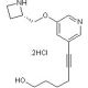 Sazetidine A dihydrochloride (CAS 820231-95-6) - chemical structure image