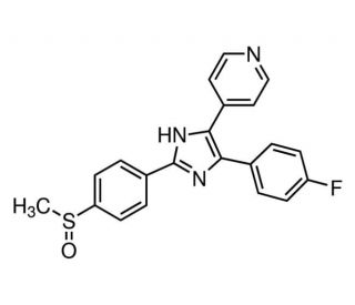 SB 203580 (CAS 152121-47-6) - chemical structure image