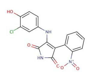 SB-415286 (CAS 264218-23-7) - chemical structure image