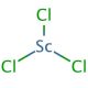 Scandium(III) chloride, Anhydrous 的分子结构, CAS编号: 10361-84-9 Scandium(III) chloride, Anhydrous (CAS 10361-84-9) - chemical structure image