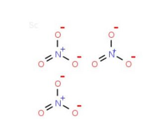 Scandium Nitrate (CAS 13465-60-6) - chemical structure image