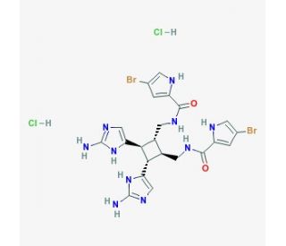 Sceptrin dihydrochloride (CAS 79703-25-6) - chemical structure image