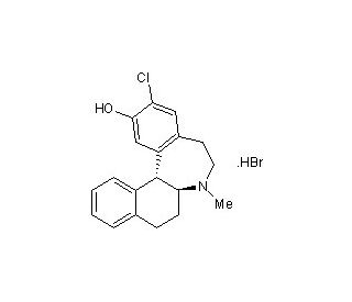 SCH 39166 hydrobromide (CAS 1227675-51-5) - chemical structure image