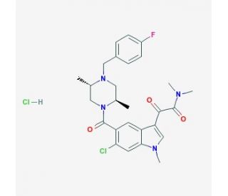 SCIO 469 hydrochloride (CAS 309913-83-5) - chemical structure image