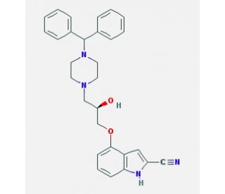 SDZ-201106 (&plus;) (CAS 97730-95-5 (racemic)) - chemical structure image
