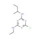 Sebuthylazin (CAS 7286-69-3) - chemical structure image