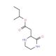 sec-Butyl 2-(3-oxo-2-piperazinyl)acetate - chemical structure image