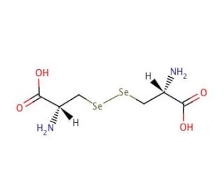 Seleno-L-cystine (CAS 29621-88-3) - chemical structure image