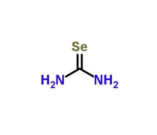 Selenourea (CAS 630-10-4) - chemical structure image