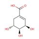 Shikimic acid (CAS 138-59-0) - chemical structure image