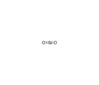 Silicon dioxide (CAS 14808-60-7) - chemical structure image