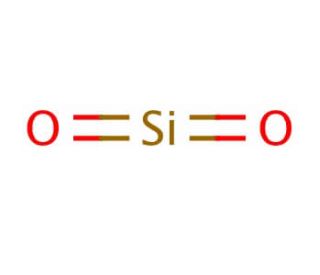 Silicon dioxide, acid-washed (CAS 68855-54-9) - chemical structure image