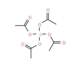 Silicon tetraacetate (CAS 562-90-3) - chemical structure image