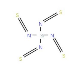 Silicon Tetraisothiocyanate (CAS 6544-02-1) - chemical structure image