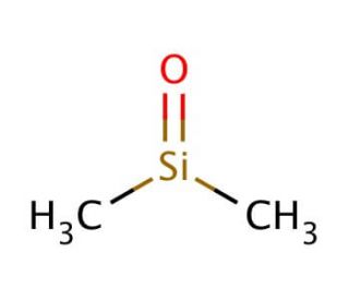 Silicone oil (CAS 63148-62-9) - chemical structure image