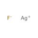 Silver(I) fluoride (CAS 7775-41-9) - chemical structure image